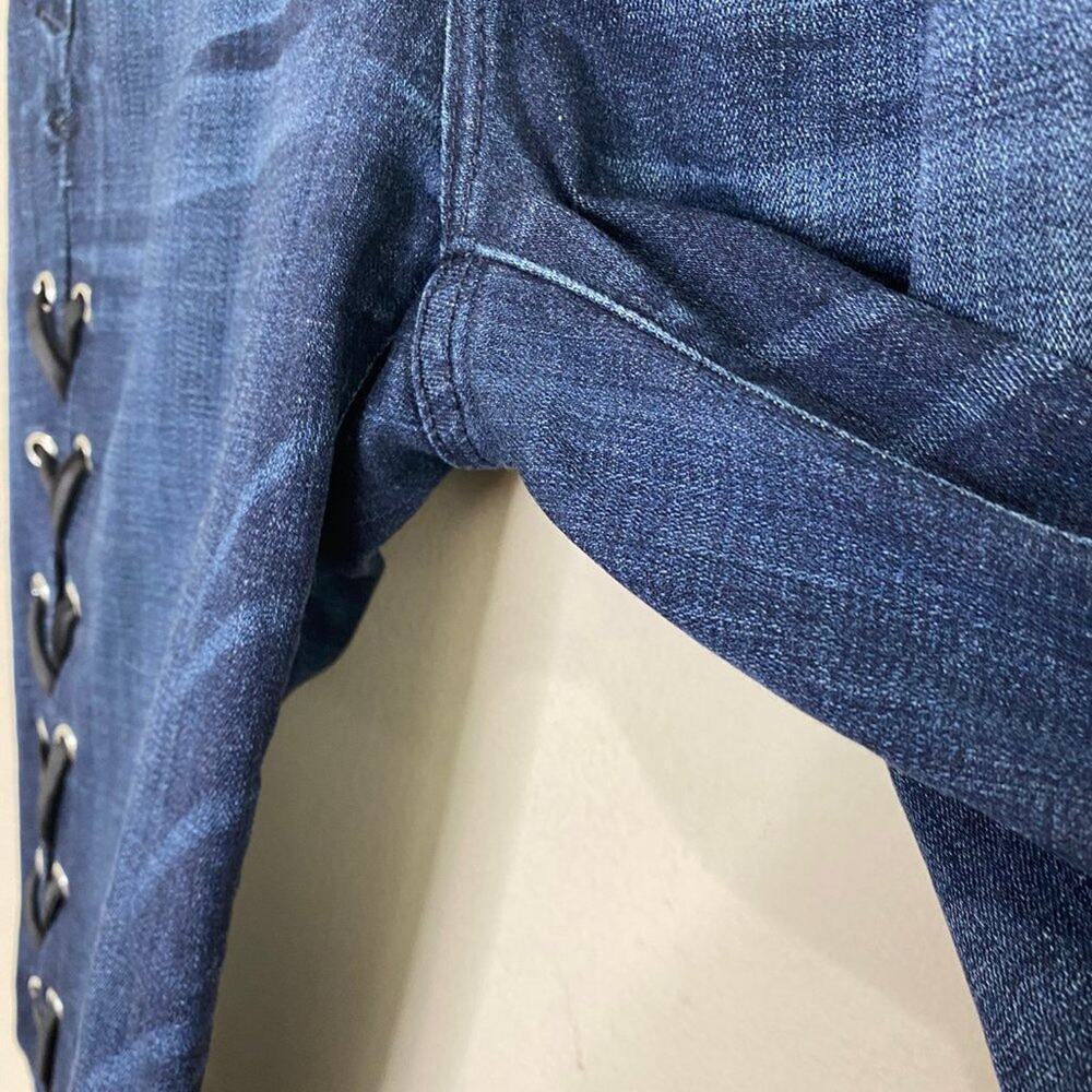 Good American High Rise Jeans - Dark Blue - Picture 7 of 14